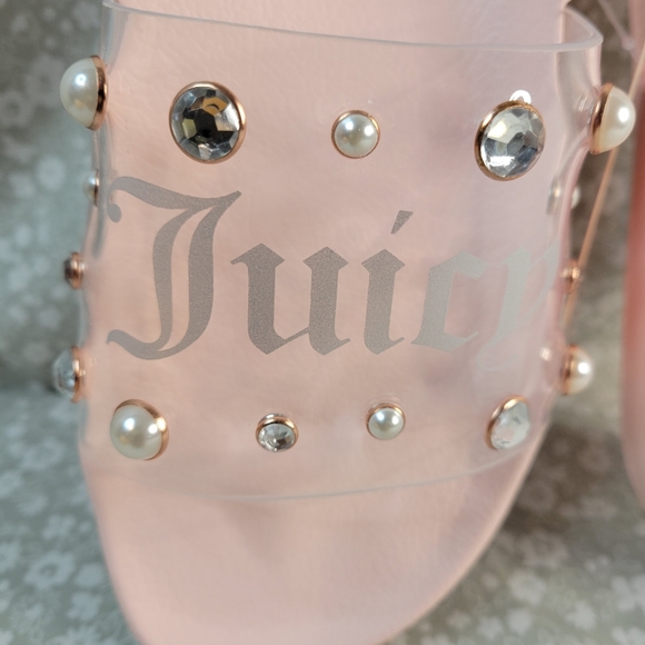 New Juicy Couture Women's Wyllamina Blush-Q Slides - Picture 7 of 9